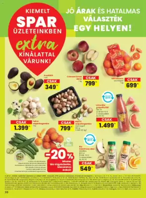 Spar akciós újság (érvényes eddig: 19-03)