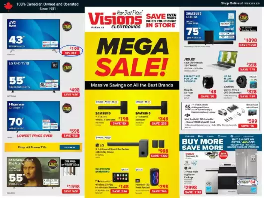 Visions Electronics flyer (valid until 13-03)