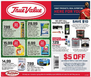 True Value Weekly Ad Page 1