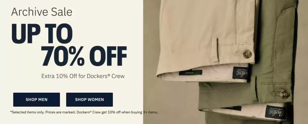 Catálogo Dockers (válido hasta 31-03)