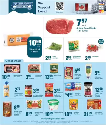 Bulkley Valley Wholesale flyer (valid until 12-03)