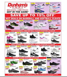 Dunham's Sports Weekly Ad week 10 Page 1