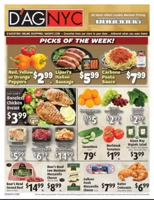 D’Agostino Weekly Ad (valid until 13-03)