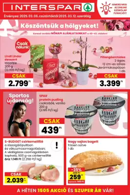 Interspar akciós újság (érvényes eddig: 12-03)