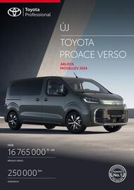 Toyota akciós újság | Proace Verso 2024 Oldal 1