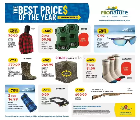 Pronature flyer (valid until 14-03)