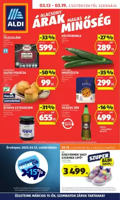 ALDI akciós újság (érvényes eddig: 19-03)