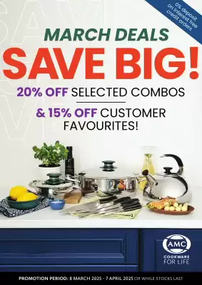 AMC Cookware catalogue (valid until 7-04)