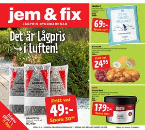 Jem&Fix reklamblad Sida 1