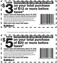 Bulk Barn flyer Page 1