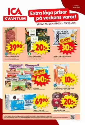 ICA Kvantum reklamblad (giltig till och med 16-03)