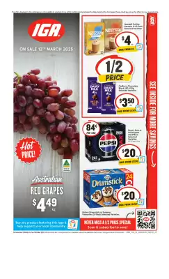 IGA catalogue (valid until 18-03)