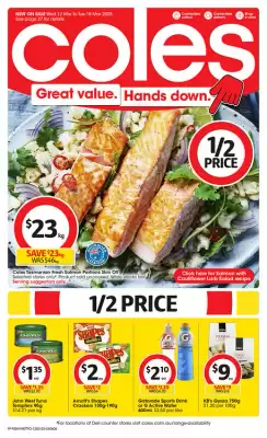 Coles catalogue (valid until 18-03)