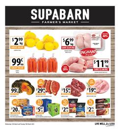 Supabarn catalogue week 11 Page 1