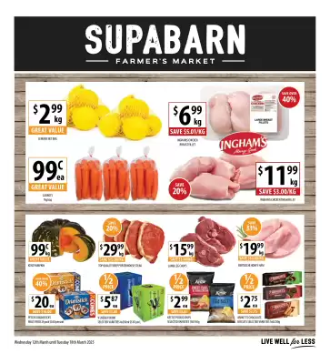 Supabarn catalogue (valid until 18-03)