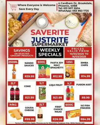 Saverite catalogue (valid until 16-03)