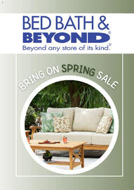 Bed Bath & Beyond flyer Page 1