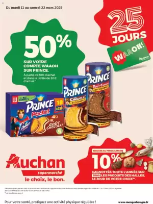 Catalogue Auchan Supermarché (valable jusqu'au 22-03)