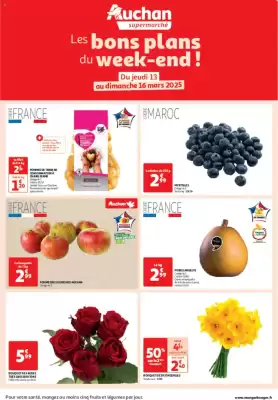 Catalogue Auchan Supermarché (valable jusqu'au 16-03)