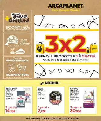 Volantino Arcaplanet (valido fino al 23-03)