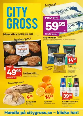 City Gross reklamblad (giltig till och med 16-03)