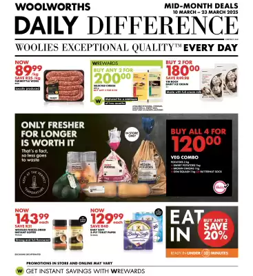 Woolworths catalogue (valid until 23-03)