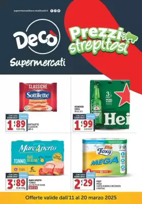 Volantino Deco Supermercati (valido fino al 20-03)