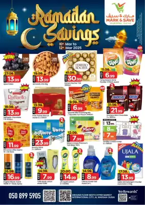 Mark & Save catalogue (valid until 12-03)