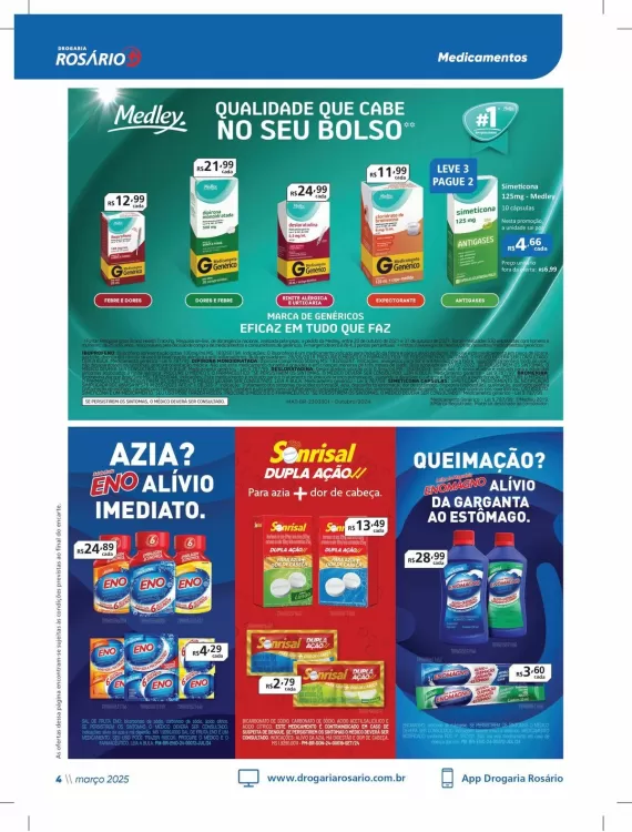 Catálogo Drogaria Rosário (válido até 31-03)