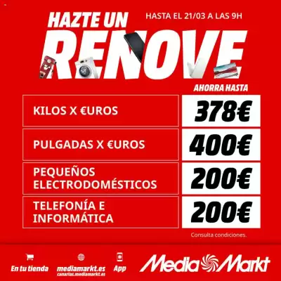 Folleto MediaMarkt (válido hasta el 21-03)