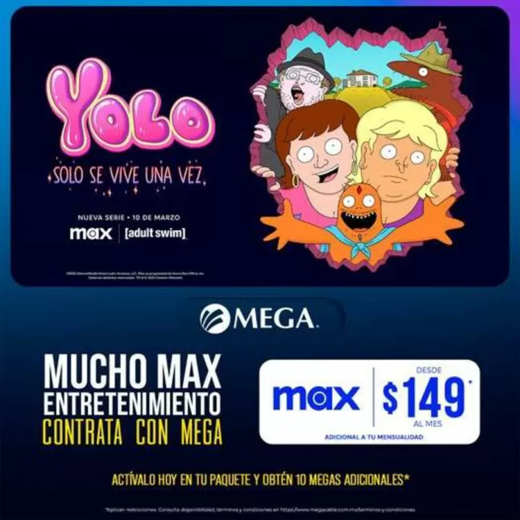 Catálogo Megacable (válido hasta 31-03)