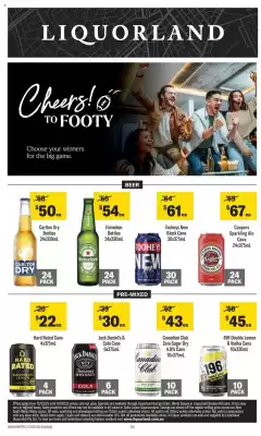 Liquorland catalogue (valid until 18-03)