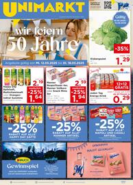 Unimarkt Flugblatt woche 11 Seite 1