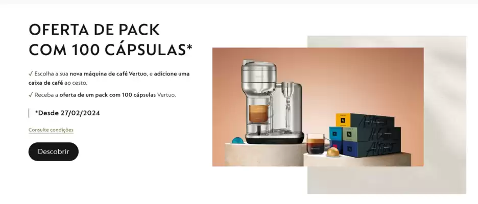 Folheto Nespresso (válido até 27-03)