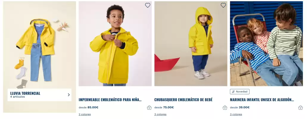 Folleto Petit Bateau (válido hasta el 23-03)