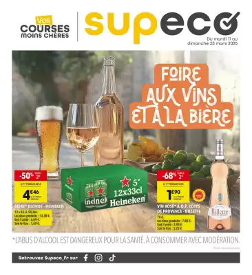 Catalogue Supeco (valable jusqu'au 23-03)