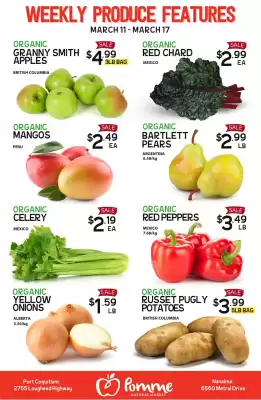 Pomme Natural Market flyer (valid until 17-03)