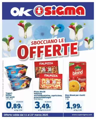 Volantino Ok Sigma (valido fino al 23-03)