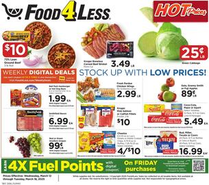 Food 4 Less Weekly Ad week 11 Page 1