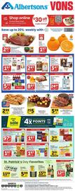 Vons Weekly Ad week 11 Page 1