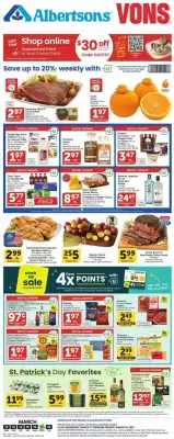 Vons Weekly Ad (valid until 18-03)