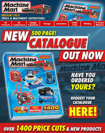 Machine Mart leaflet Page 1