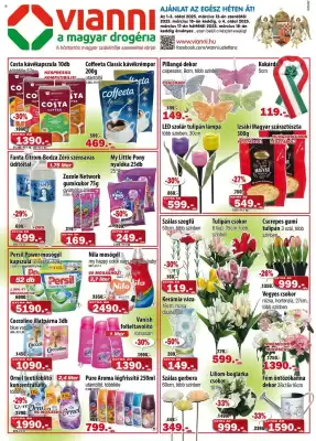 Vianni Drogéria akciós újság (érvényes eddig: 18-03)
