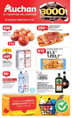 Auchan akciós újság (érvényes eddig: 19-03)