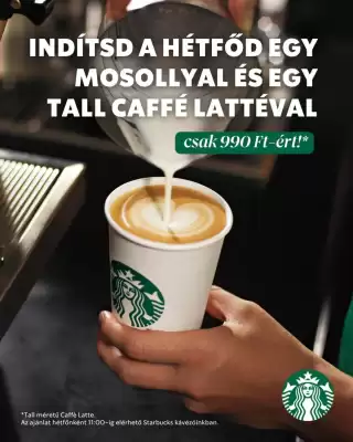 Starbucks akciós újság (érvényes eddig: 17-03)