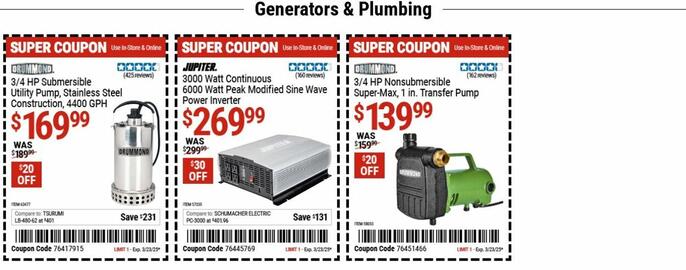 Harbor Freight Tools Weekly Ad Page 4