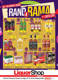 Shoprite Liquor catalogue week 11 Page 1