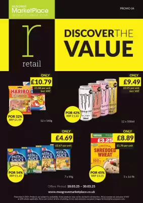 Musgrave MarketPlace leaflet (valid until 30-03)