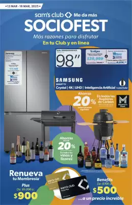 Catálogo Sam's Club (válido hasta 18-03)