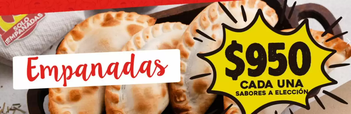 Catálogo Solo Empanadas (válido hasta 31-03)